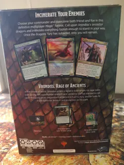 MTG Dungeons & Dragons Commander Deck, Draconic Rage.(Factory Sealed) ENGLISH. - Image 2