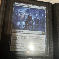 x1 Unstoppable Plan DFT Aetherdrift MTG 72 RARE M/NM 1x - Image 1