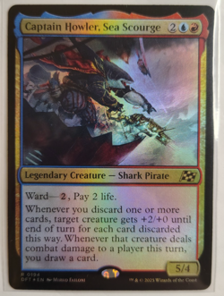Captain Howler, Sea Scourge Aetherdrift Foil - Image 1