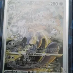 Pokemon Mewtwo VSTAR GG44/GG70 Crown Zenith Ultra Rare Holo 280HP - Image 1