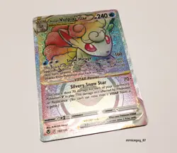 Pokemon - 2022 - Alolan Vulpix VSTAR - Silver Tempest - 197/195 - Secret Rare - Image 1