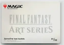 MTG Final Fantasy Art Series Farewell Gold Stamped x1 NM 31/53 - Image 2