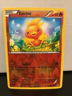 Torchic 25/160 Pokemon Primal Clash Reverse Holo Common - Image 1