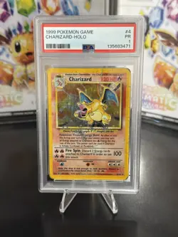 Pokemon TCG - PSA 1 - Charizard 4/102 - Base Set - POOR - Image 1