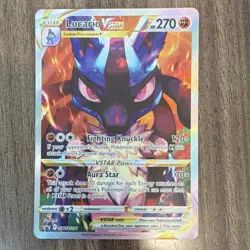Pokemon Lucario VSTAR Promo Holo SWSH291 Sword & Shield 270 HP - Image 1