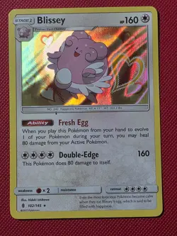 Blissey Holo 102/145 Guardians Rising 2017 Pokemon TCG - Image 1