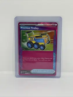 Precious Trolley # 185/191 Ace Spec Trainer - Pokemon TCG Surging Sparks | NM - Image 1