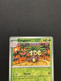 Pokemon: Exeggutor 103/165 Sv: Scarlet & Violet 151 Reverse Holofoil Near Mint - Image 3