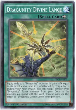 Yugioh - Dragunity Divine Lance SECE-EN062 1st Edition - Secrets of Eternity - Image 1
