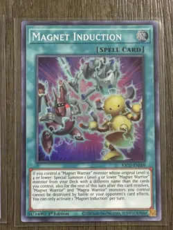 Yugioh Magnet Induction - KICO-EN009 - Super Rare - 1st Edition English NM (2x) - Image 5