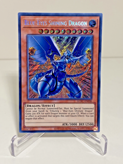 Yugioh / Blue-Eyes Shining Dragon / LCKC-EN008 / Secret Rare - Image 1