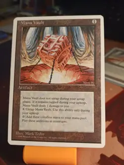 Mana Vault MTG Core Set 4th Edition Regular Rare MAGIC - Image 1