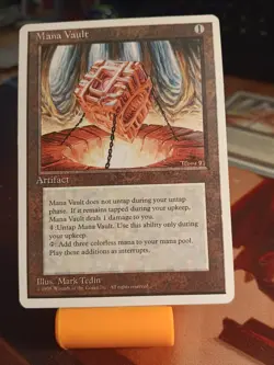 Mana Vault MTG Core Set 4th Edition Regular Rare MAGIC - Image 3