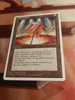 Mana Vault MTG Core Set 4th Edition Regular Rare MAGIC - Image 4