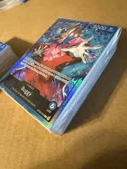 One Piece Starter Deck Blue Buggy ST 25 x2 Plus Bulk. - Image 2