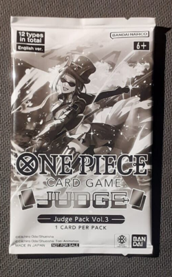 One piece card game '' JUDGE PACK VOL 3 '' Tournament / lots / promo - Image 1