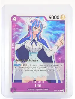 ULTI 2022 ONE PIECE ANIMAL KINGDOM PIRATES COMMON A #ST04-002 Q5600 - Image 1