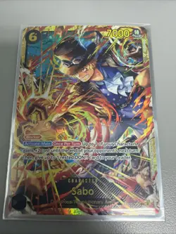 Sabo (120) OP13-120 Carrying On His Will Foil - Image 1