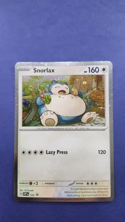 Snorlax - 122 Promo SV: Scarlet & Violet Promo Card Pokemon TCG Cosmos Holo - Image 1