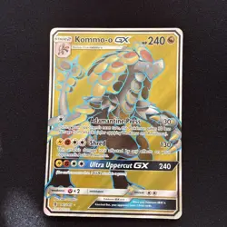 Guardians Rising Kommo-o GX Full Art Hyper Rare Card Near Mint/Mint 159/145 - Image 1