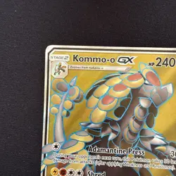 Guardians Rising Kommo-o GX Full Art Hyper Rare Card Near Mint/Mint 159/145 - Image 2