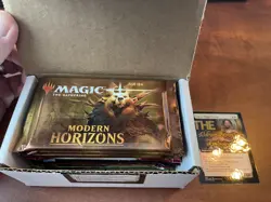 MTG booster pack bundle. 3x MH1, 1x Ikoria collector, 1x 2021 Collector + more - Image 3
