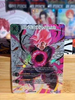 SS ROSE GOKU BLACK (GOLD STAMPED) P-212 Promo Cards Dragon Ball Super TCG NM - Image 1