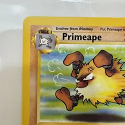 Primeape Jungle 43/64 Regular Unlimited Uncommon Pokemon Trading Card TCG - Image 3