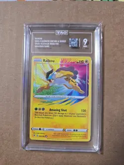 Pokemon Vivid Voltage Raikou Holo Card 50/185 Amazing Rare - Image 1