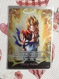 Dragon Ball Super Card Game 2nd Anniversary Energy Marker E-129 SSJ Gogeta - Image 2