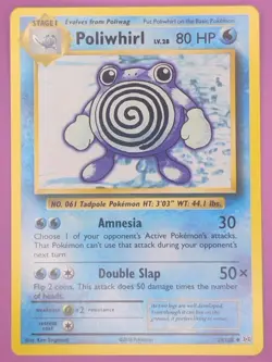 Poliwhirl 24/108 Evolutions Regular Finish Pokemon Card - Image 1
