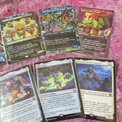 11 Card Lot TMNT MTG - Foil Mythic & Rares - Pack Fresh and Near Mint - Image 4