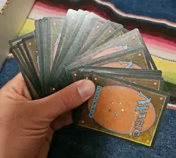 Vintage Collection of ~800 Old 1994 & 1995 Magic The Gathering Deckmaster Cards - Image 2