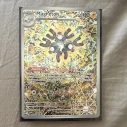 Pokemon TCG Magneton 159 SVP Promo Holo Stage 1 100 HP English Card - Image 1