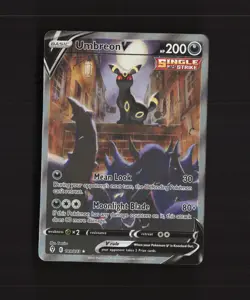 Umbreon V 189/203 Evolving Skies Alternate Art Ultra Rare Holo Pokemon Card NM - Image 1