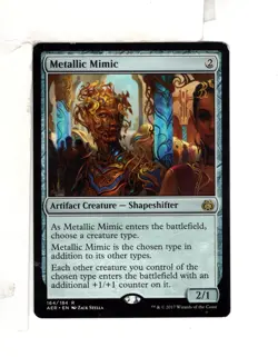 MTG SkeenAB Metallic Mimic from Aether Revolt. LP. - Image 1
