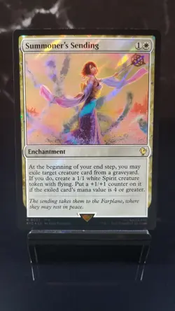 Summoner's Sending Surge Foil x1 #29 - Final Fantasy X - Yuna - Limited Edition - Image 1