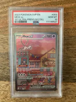 Pokemon Mew ex #53 Ultra-Premium Collection Promo PSA 10 - Image 2