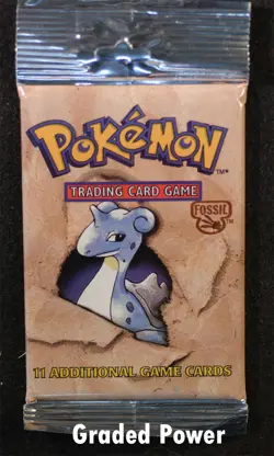 Fossil Unlimited Booster Pack Long Stem Booster Pack Pokemon - Image 1