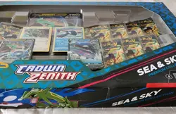 Pokemon TCG Crown Zenith Sea and Sky Premium Collection 14 Packs, NEW / Box Flaw - Image 3