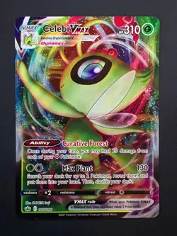Celebi VMAX 008/198 Pokemon Chilling Reign Ultra Rare Near Mint (NM) 2021 - Image 1