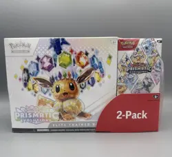 Pokemon TCG Prismatic Evolutions ETB with Booster Bundle *NEW SEALED* - Image 1