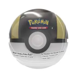 Pokemon 2025 Q4 Poke Ball Tin - 1 Sealed Tin ULTRA BALL with 3 Booster Packs - Image 1