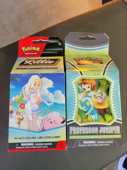 Pokemon TCG: Professor Juniper/Lillie Tournament Collection NEW Seen In Pics - Image 1