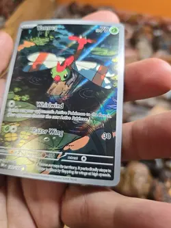 Yanma Pokemon TCG Destined Rivals Full Art Illustration Rare Card 183/182 - Image 3