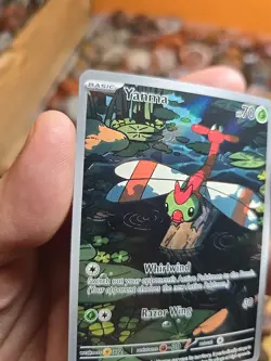Yanma Pokemon TCG Destined Rivals Full Art Illustration Rare Card 183/182 - Image 5