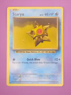 Staryu 30/108 Evolutions Regular Finish Pokemon Card - Image 1