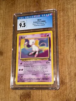 2000 Pokemon Black Star Promo Mew CGC GEM MINT 9.5 - Image 3