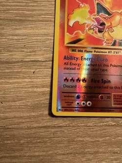 Charizard Reverse Holo XY Evolutions Card 11/108 Raw Pokemon - Image 4