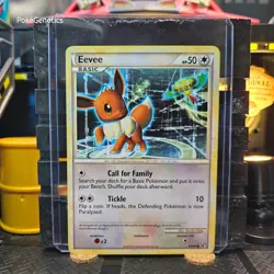 Eevee Undaunted Pokemon TCG 48/90 HeartGold & SoulSilver Common - Image 1